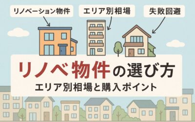 リノベーション売り物件の基礎知識と選び方｜エリア別価格相場と中古住宅の失敗しない購入ポイント