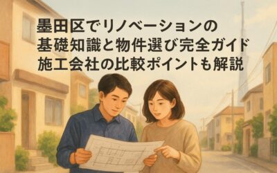 墨田区でリノベーションの基礎知識と物件選び完全ガイド｜施工会社の比較ポイントも解説