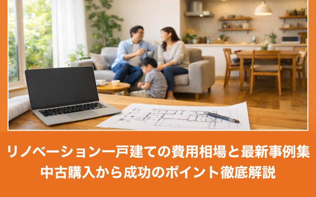 リノベーション一戸建ての費用相場と最新事例集｜中古購入から成功のポイント徹底解説