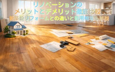 リノベーションのメリットとデメリット徹底比較｜新築やリフォームとの違いと費用相場も解説