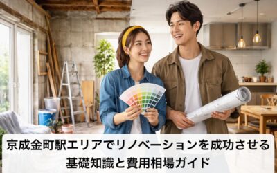 京成金町駅エリアでリノベーションを成功させる基礎知識と費用相場ガイド