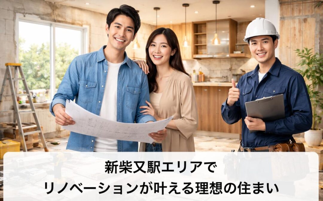 新柴又駅エリアでリノベーションが叶える理想の住まい